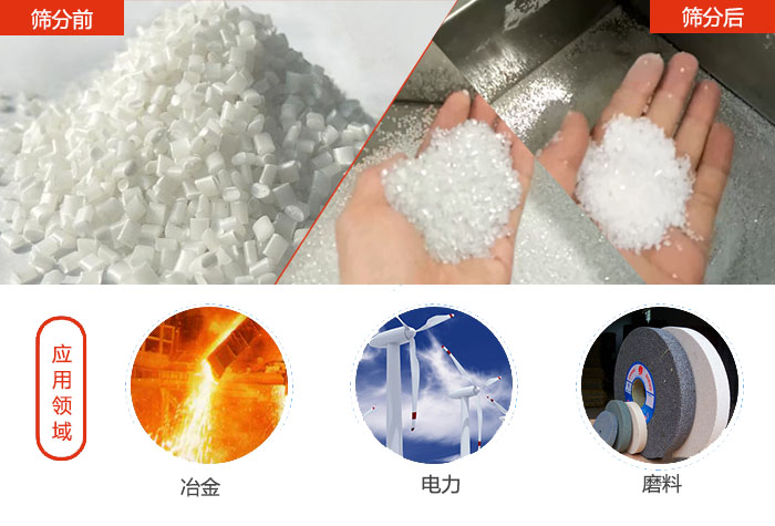 多用于：冶金行业，磨料陶瓷行业，行业等