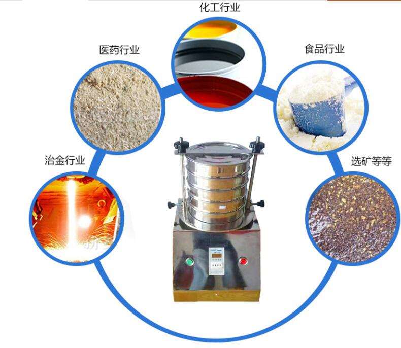 试验筛机应用