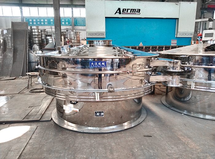 振动筛筛网松弛的：τ虢饩龇椒