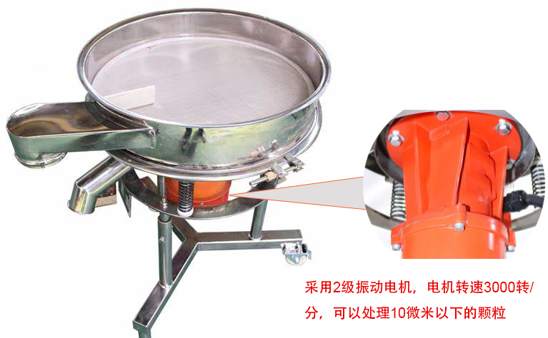 高频筛特点：框体加高可防止浆液往外飞溅；加挡料板可加快排料，提高筛分效率